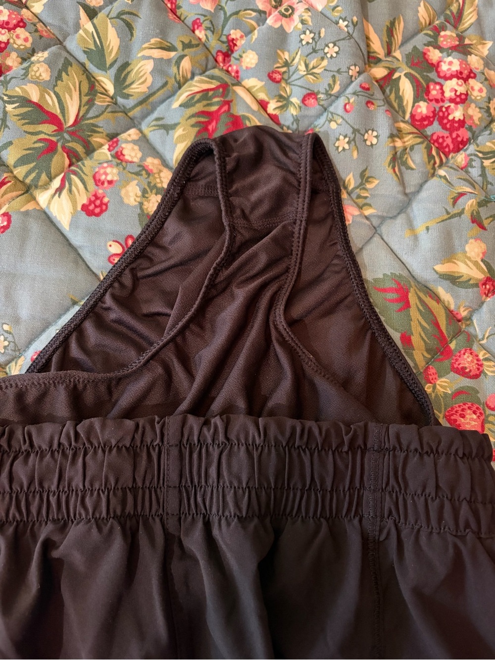 Athleta Girl Heart The Hustle 4” Black Athletic Short Elastic Waist Size M/8-10 - Picture 4 of 8
